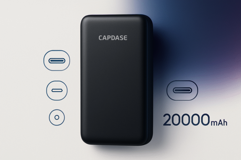 Ulasan Powerbank Capdase 20000mAh: Spesifikasi, Kecepatan Pengisian, Port USB‑C PD & Sisi Positif Negatifnya