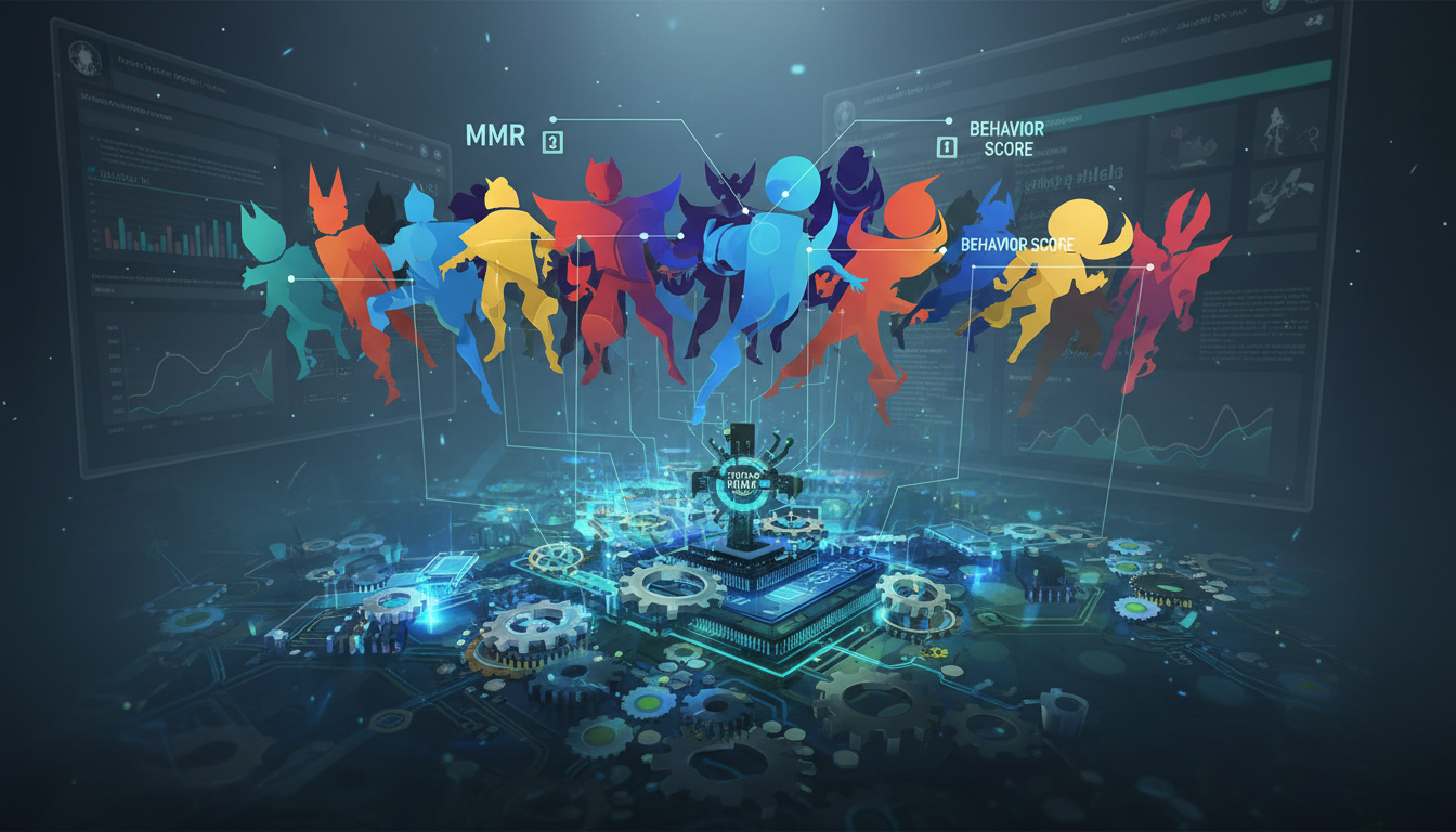 matchmaking Dota 2 MMR behavior score